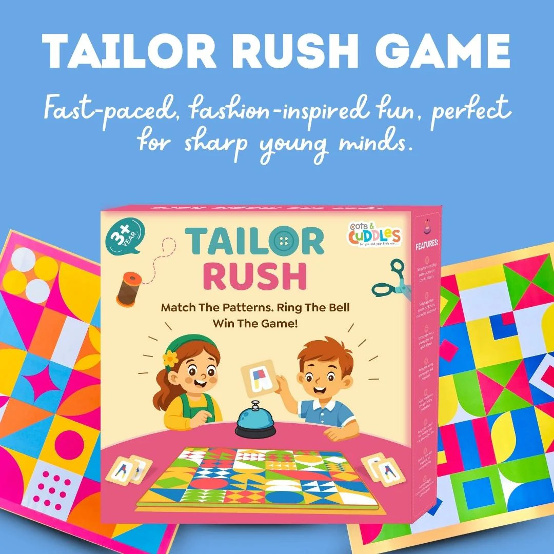 A Tailor Rush Match The Pattern and Win The Game for Kids