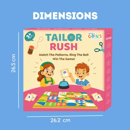 A Tailor Rush Match The Pattern and Win The Game for Kids