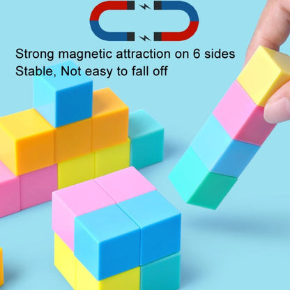 20pcs Pastel Magnetic 2cm Cubes for Kids Age 4+