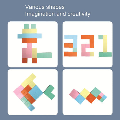 20pcs Pastel Magnetic 2cm Cubes for Kids Age 4+