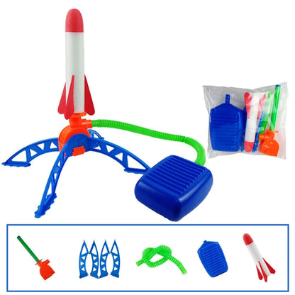 Rocket Launcher Set with Foam Rockets for Kids