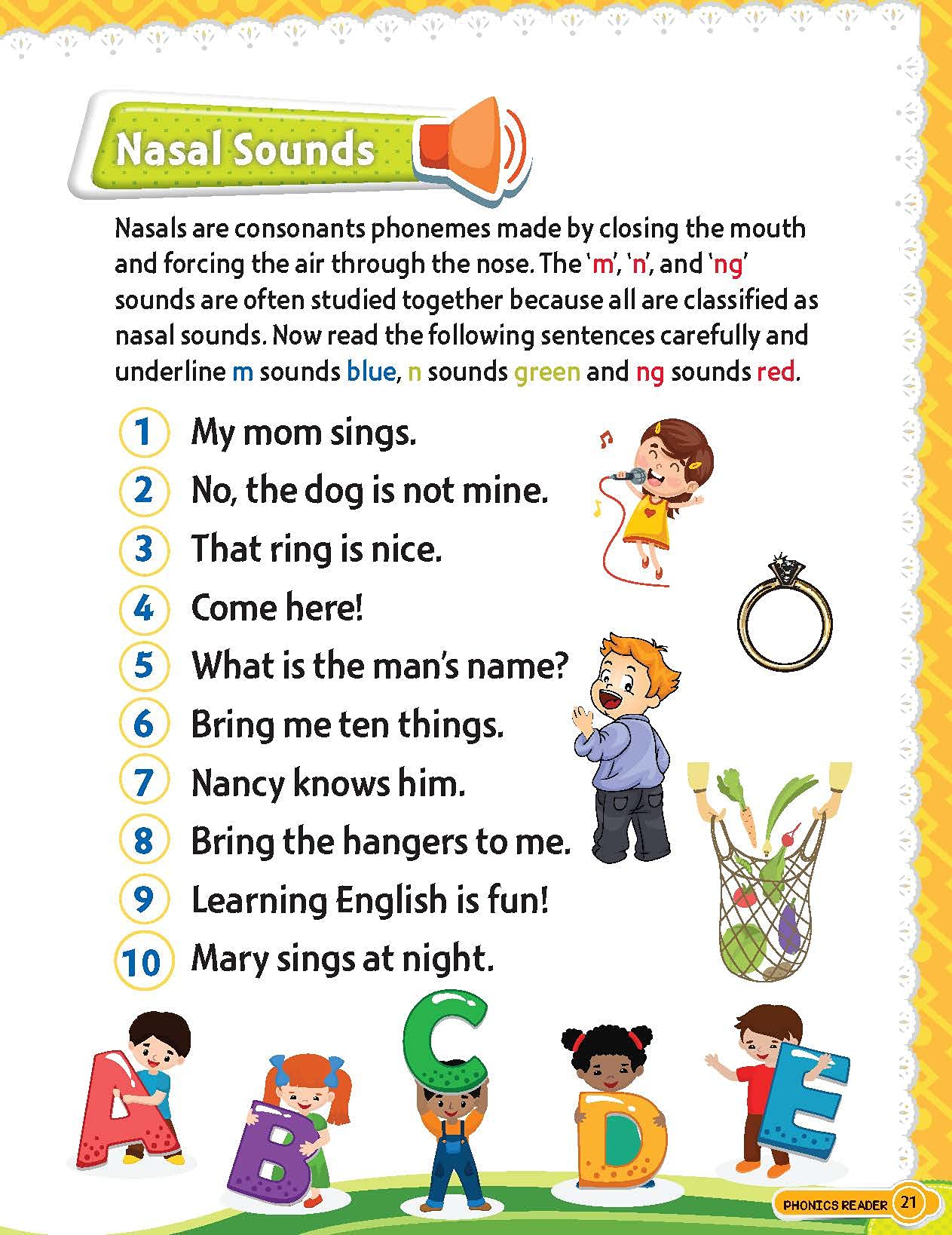 Phonics Reader 5 Books Pack for Children Age 3 -10 Years