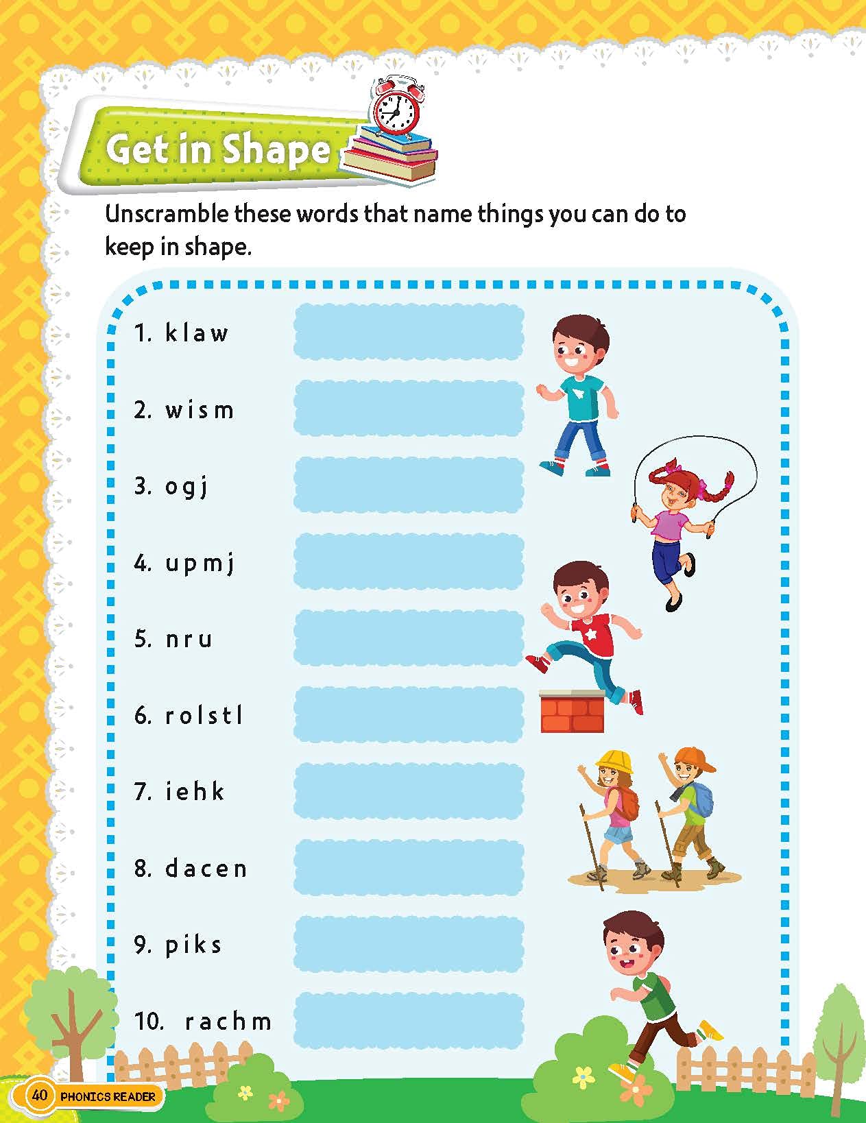 Phonics Reader 5 Books Pack for Children Age 3 -10 Years