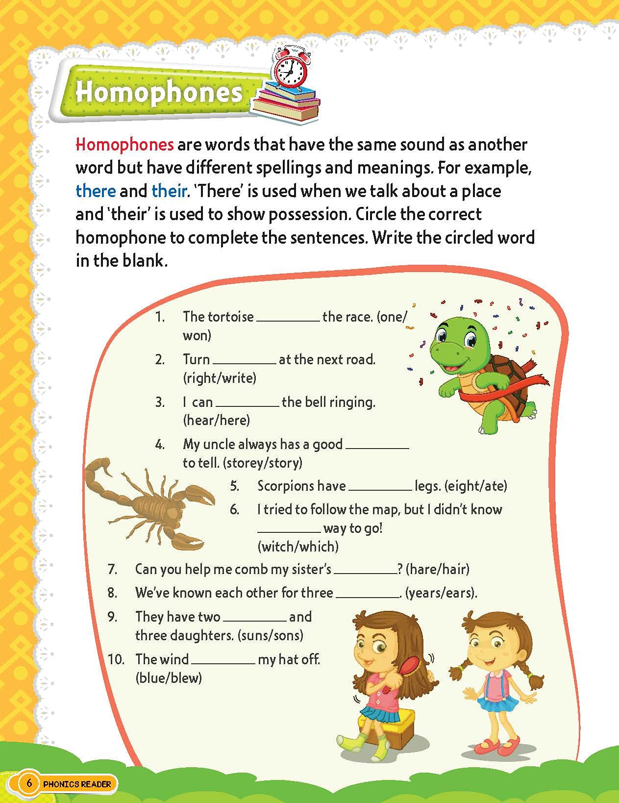 Phonics Reader 5 Books Pack for Children Age 3 -10 Years