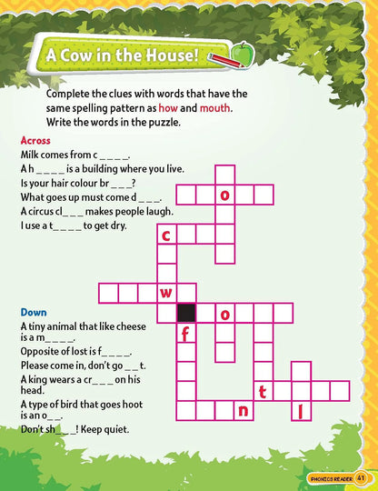 Phonics Reader 5 Books Pack for Children Age 3 -10 Years