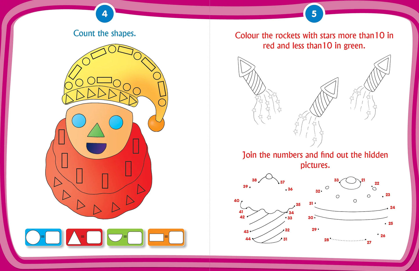 Kid's Activity Age 5+ - Pack of 5