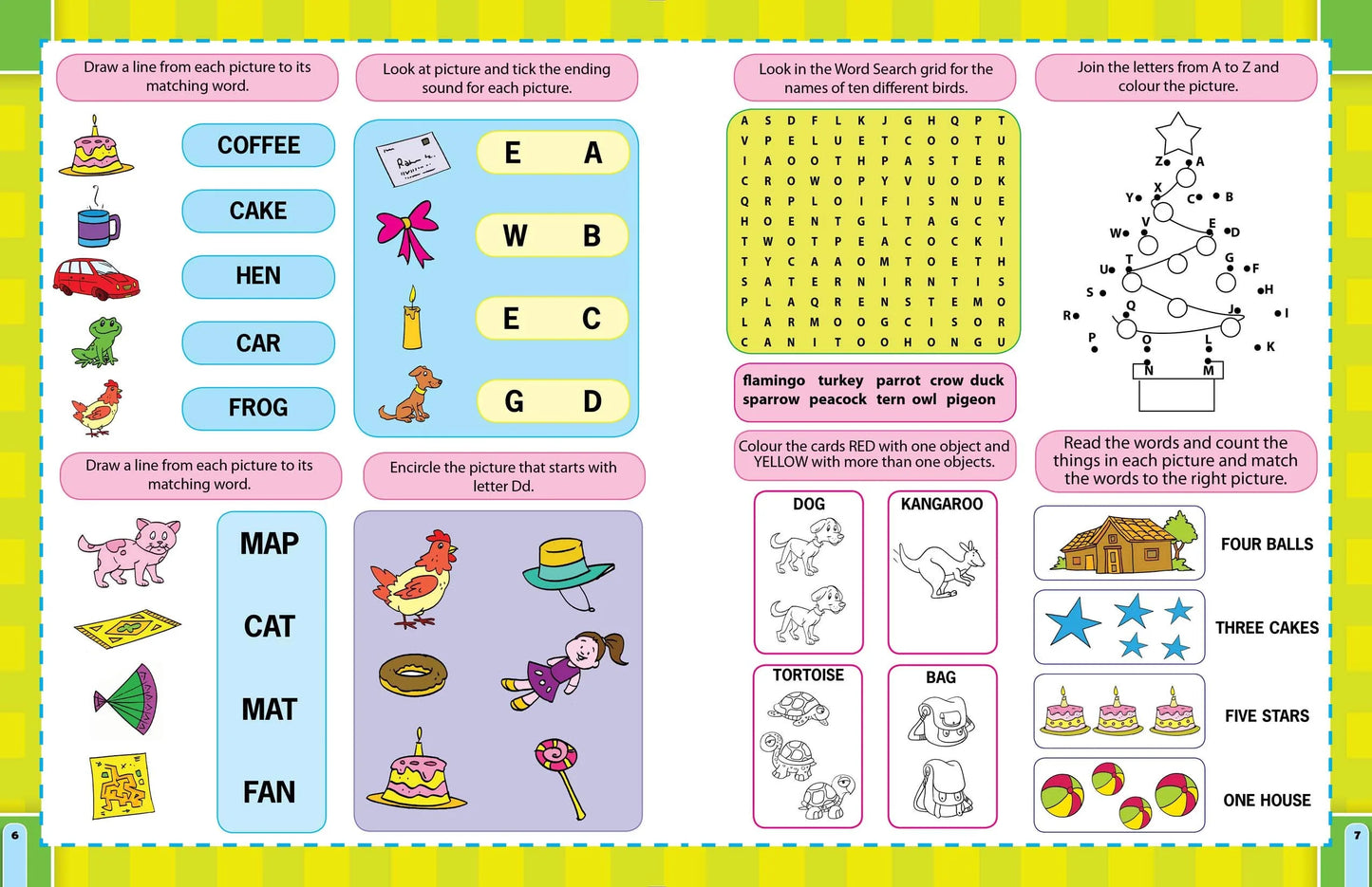 365 Activity Books for Children Age 6-8 (Pack of 3)