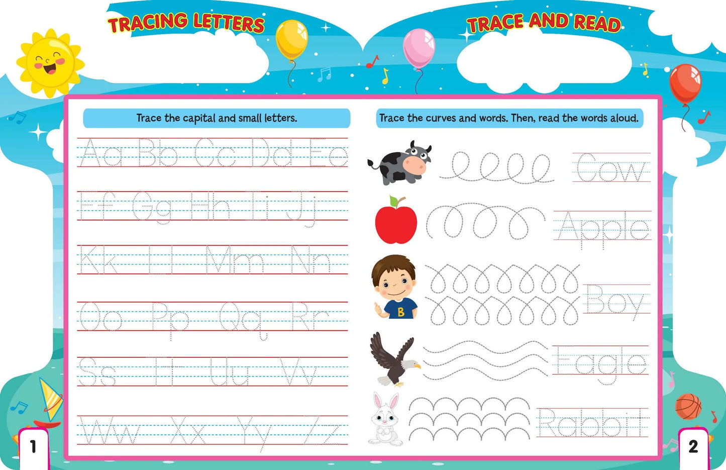 Amazing Write and Wipe With Free Pen for Kids (Pack of 8)