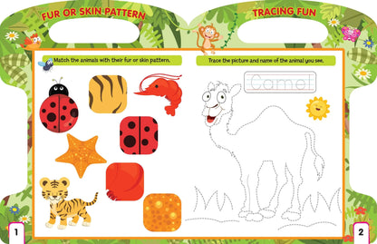 Amazing Write and Wipe With Free Pen for Kids (Pack of 8)