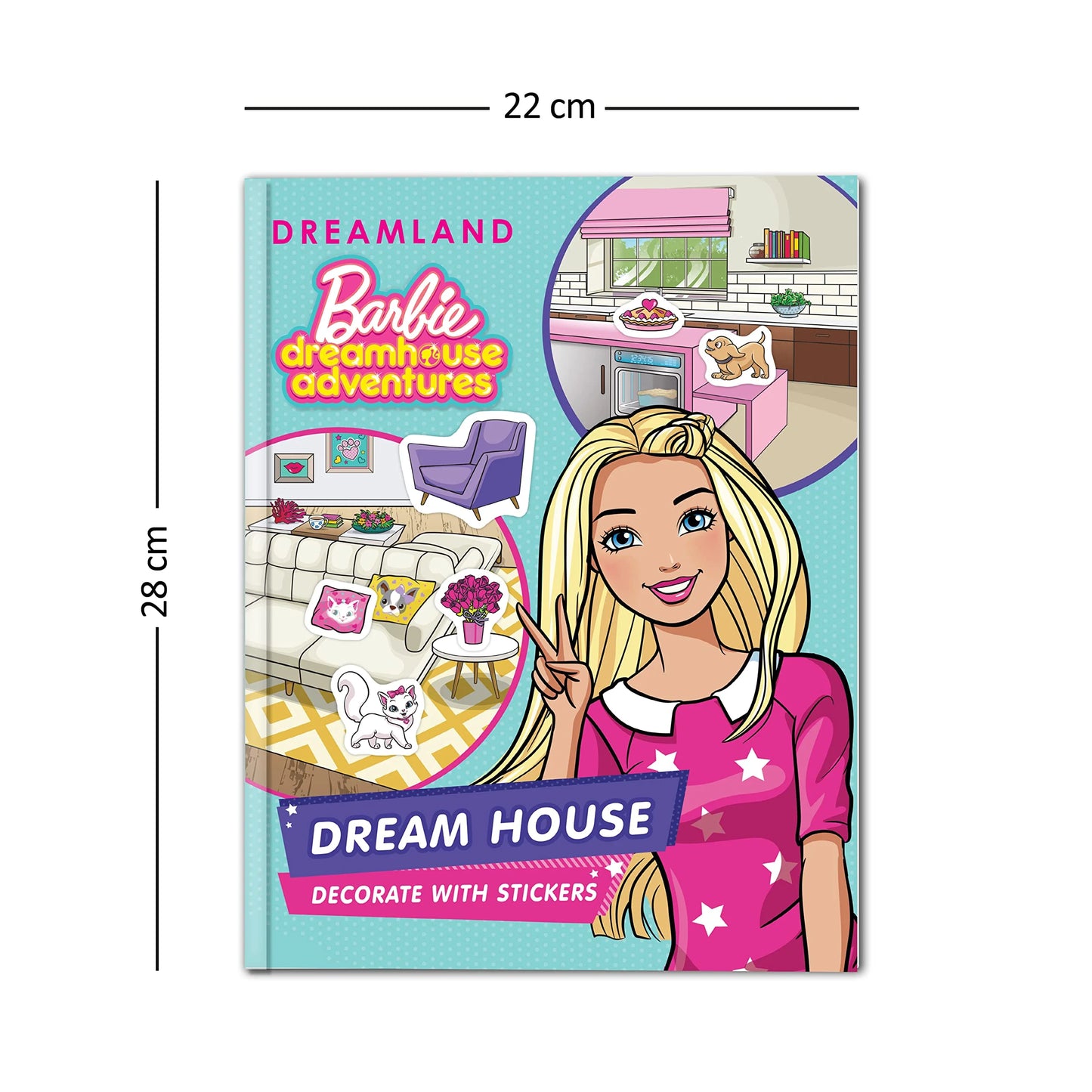 Barbie Colouring and Activity Books (Pack of 4)