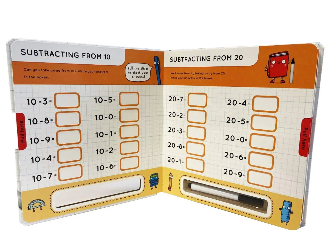 Help With Homework - Subtraction Board Book
