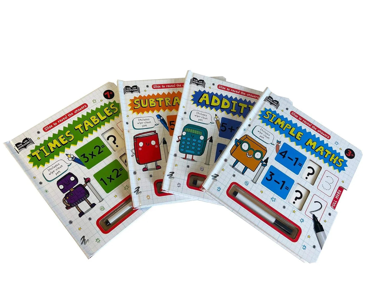 Help With Homework - Subtraction Board Book