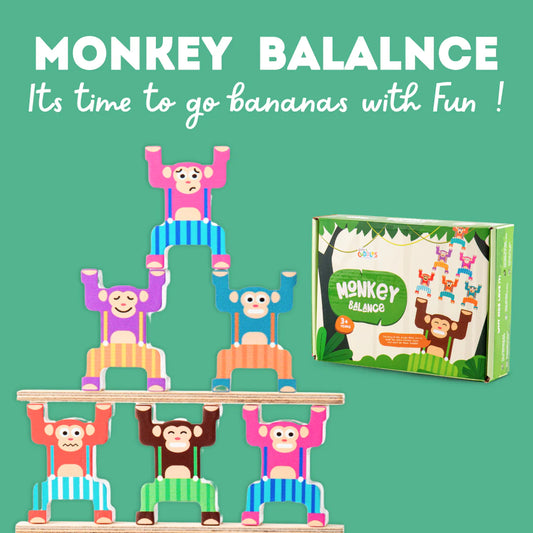 Monkey Balance Toy for Kids