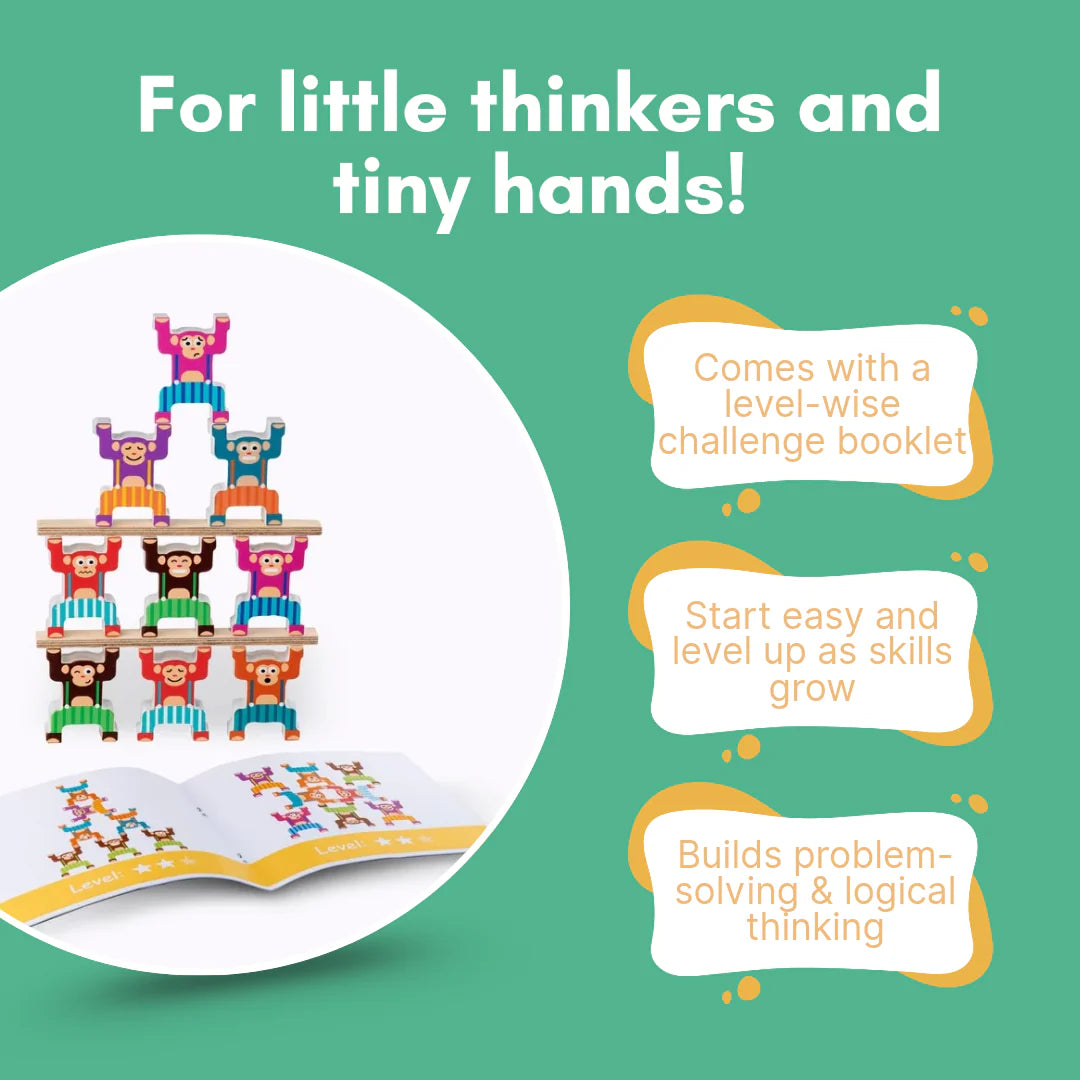 Monkey Balance Toy for Kids