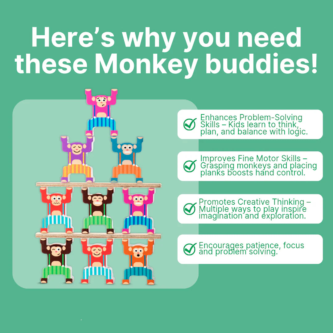 Monkey Balance Toy for Kids