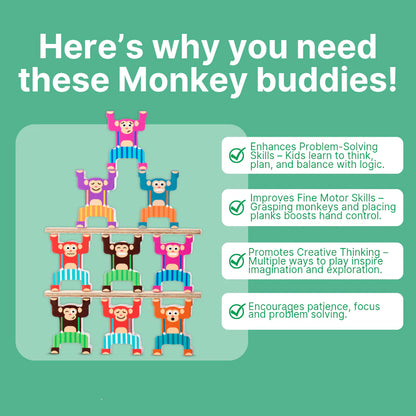 Monkey Balance Toy for Kids