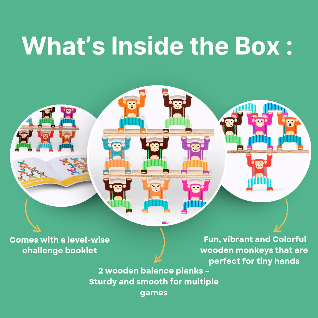 Monkey Balance Toy for Kids