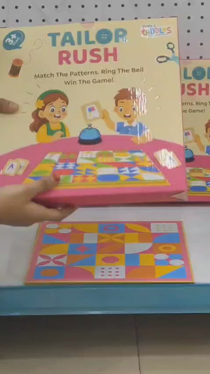 A Tailor Rush Match The Pattern and Win The Game for Kids