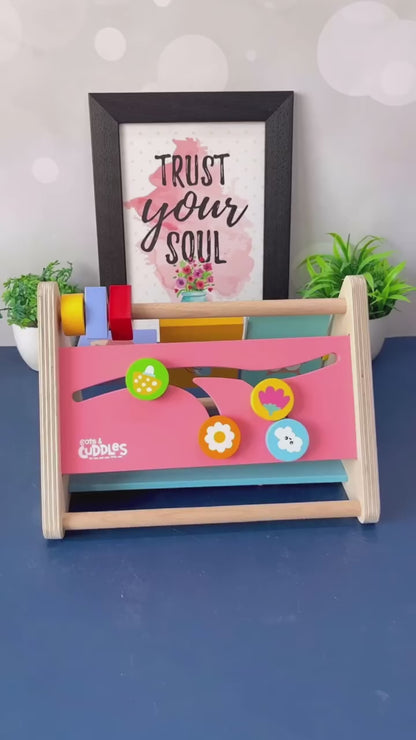 Wooden Little Learner Activity Triangle for Kids Age1+